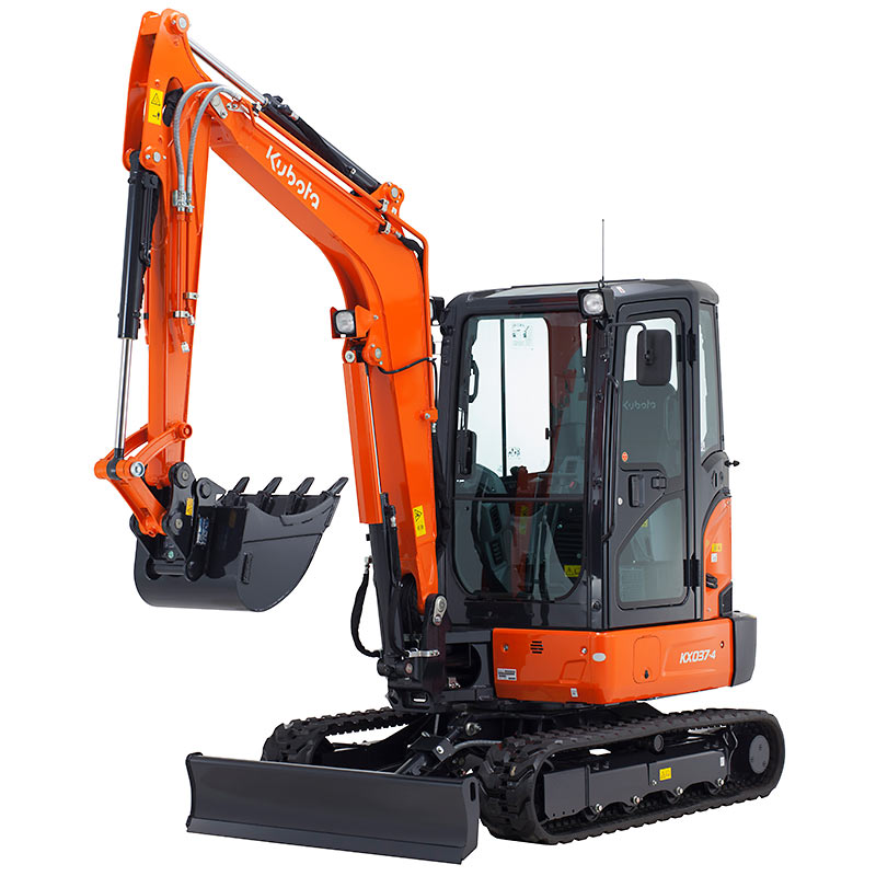 Minibager Kubota KX 037-4